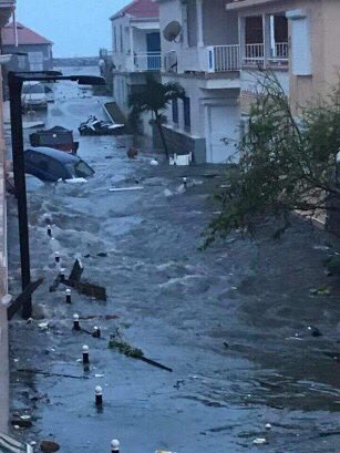 L’île de Saint-Martin, dans les Caraïbes, a déjà subi la violence inouïe de l’ouragan Irma.