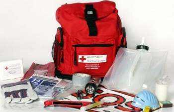 Trousse d'urgence de la Croix-Rouge