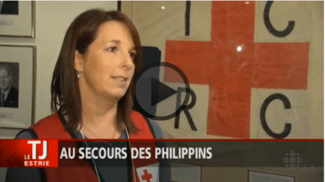 Tamara Bournival parle de sa mission dans un reportage de Radio-Canada