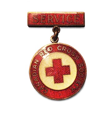 Canadian Red Cross Society Service Badge-FR