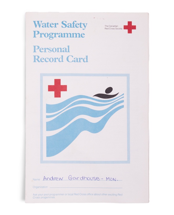 Water Safety Programme Personal Record Card-FR