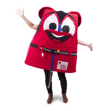 Buckles – Canadian Red Cross Water Safety Mascot-FR