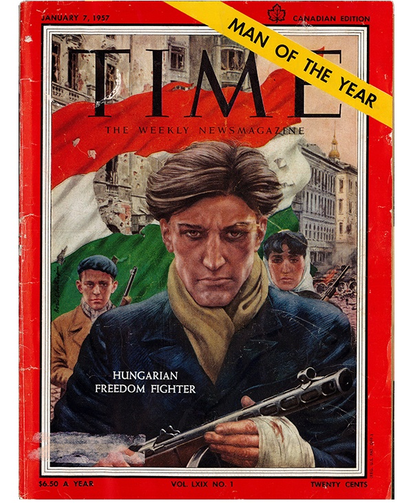 TIME magazine cover, January 7, 1957-FR