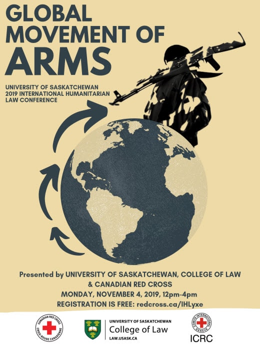 Global movement of arms conference poster
