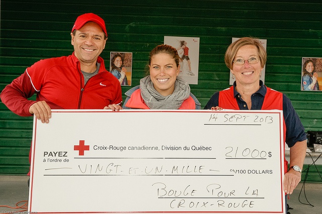 Bouge pour la Croix-Rouge à Laval avec Roseline Fillion