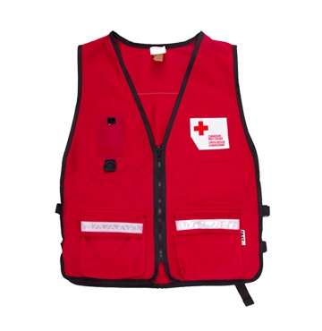 Canadian Red Cross Disaster Management Volunteer Vest-FR