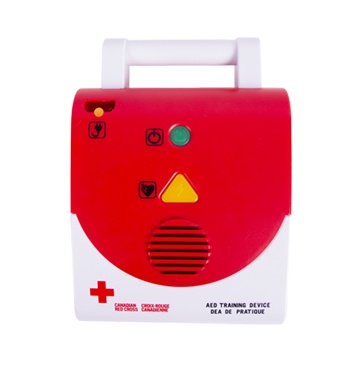 Canadian Red Cross AED Training Device & Manual