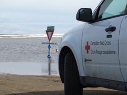 Intervention de la Croix-Rouge canadienne à la suite des inondations au Manitoba