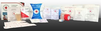 la trousse de premiers soins fondamentale, la plus compacte de la Croix-Rouge canadienne