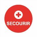 Icône de soins avec une Croix-Rouge au centre