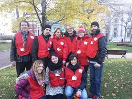 Solliciteurs face à face - la Croix-Rouge canadienne